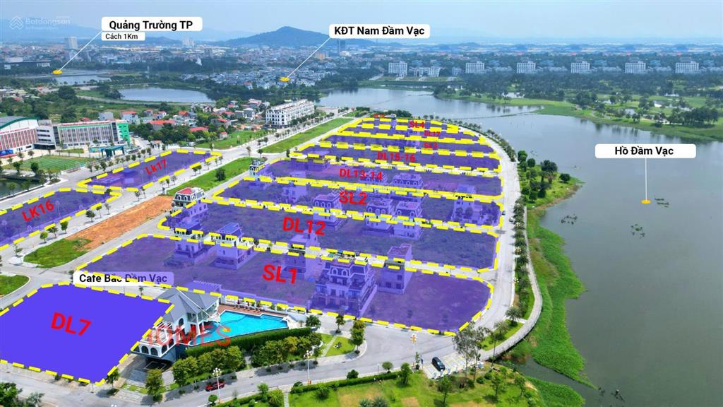 Chính chủ gửi bán đất nền 200m  sẵn sổ  vị trí đẹp  giá rẻ  kđt bắc đầm vạc