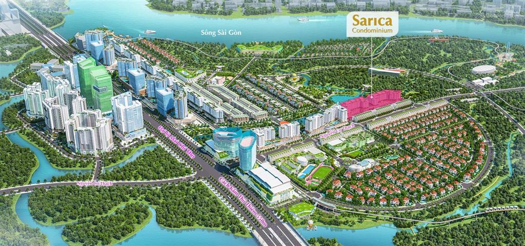 Bán shophouse sarica condominium, 75 tỷ, 263,3m2, giá tốt