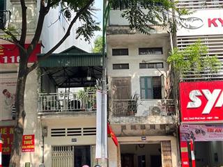 Bán nhà mặt phố số 350a phố huế và 350 phố huế quận hai bà trưng  dt 185m2  2 tầng  mt 6.5 mét