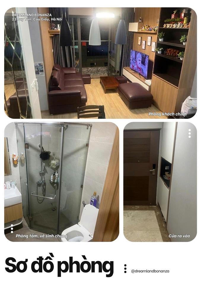 Chính chủ bán gấp căn 92m2 3pn 2wc full nt tại bonanza  23 duy tân  cầu giấy. giá nhỉnh 8 tỷ.