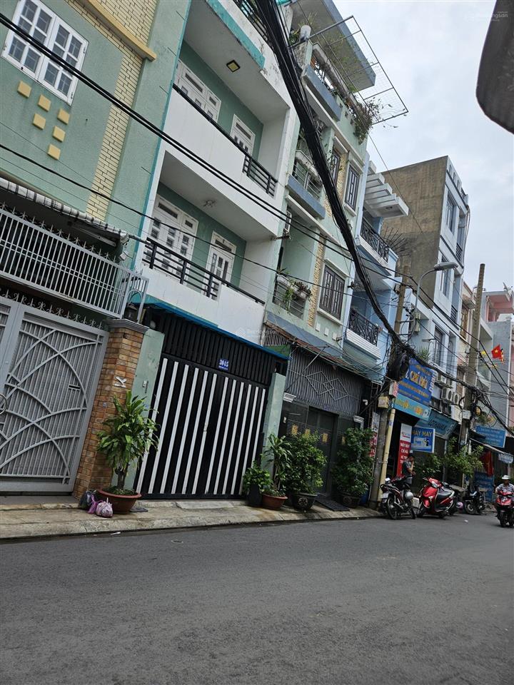 Bán nhà hẻm xe hơi trường chinh tân bình 60m2  ngang 5.2m nhà đẹp 4 tầng  shr hoàn công đủ