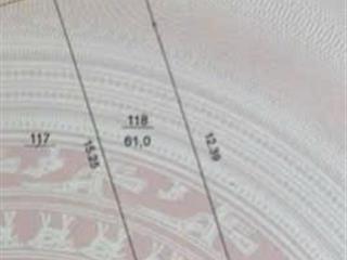 Bán đất ngõ gốc đề, minh khai. ngõ thông, 2 thoáng, sau ra mặt phố, 61m2 xây chung cư mini đẹp