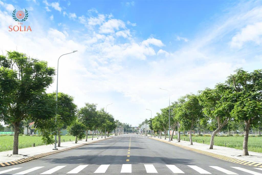 The solia bến lức  đất nền sổ đỏ trung tâm  giá trị thực, sinh lời thực