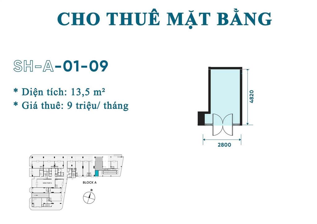 Shophouse chỉ 9tr/tháng  diện tích vừa tầm, vị trí đắc địa cho cửa hàng hoa & nhà thuốc