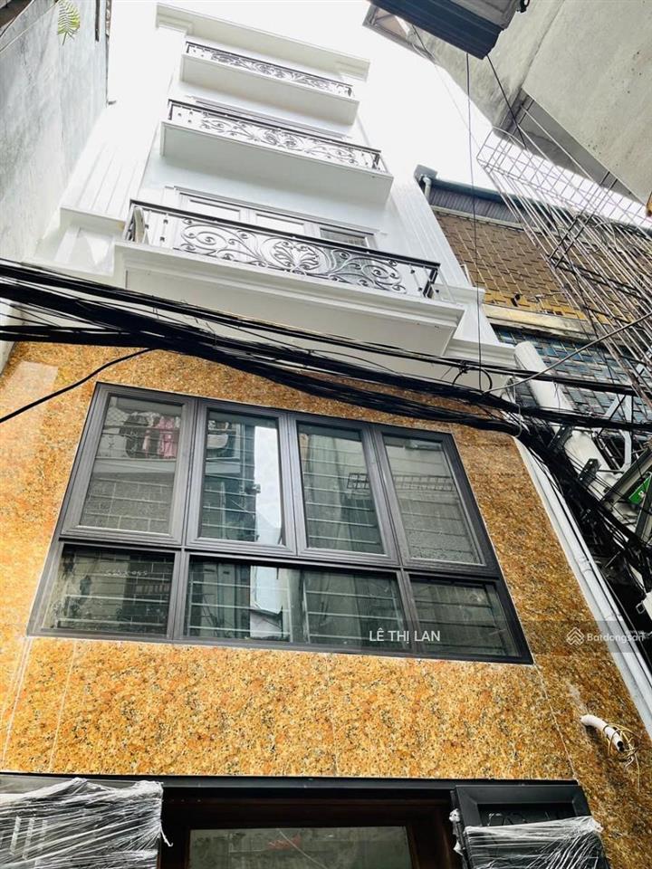 Khâm thiên 35 m2 x 6 tầng thang máy gồm 4 ngủ khép kín thoáng sáng gần phố ko quy hoạch