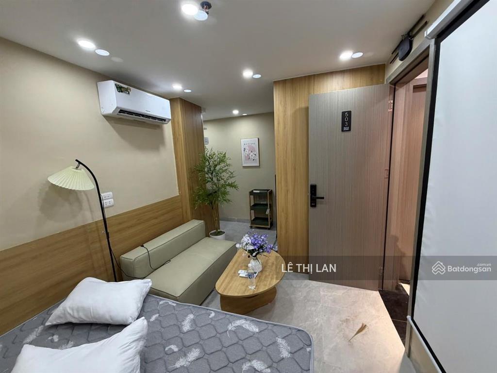 Nhỉnh 15 tỷ toà nhà dòng tiền 100tr/thang phố hào nam 60 m2 x7 tầng thang máy 17 phòng full xịn mới
