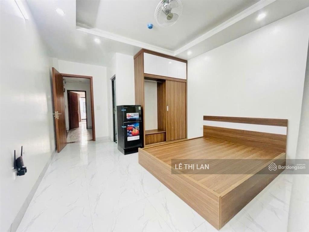 Bán tòa nhà thang máy 65m2 x 6 tầng 10 phòng thu nhập 40 tr/th ổn định ko qh sổ đỏ hbt full mới