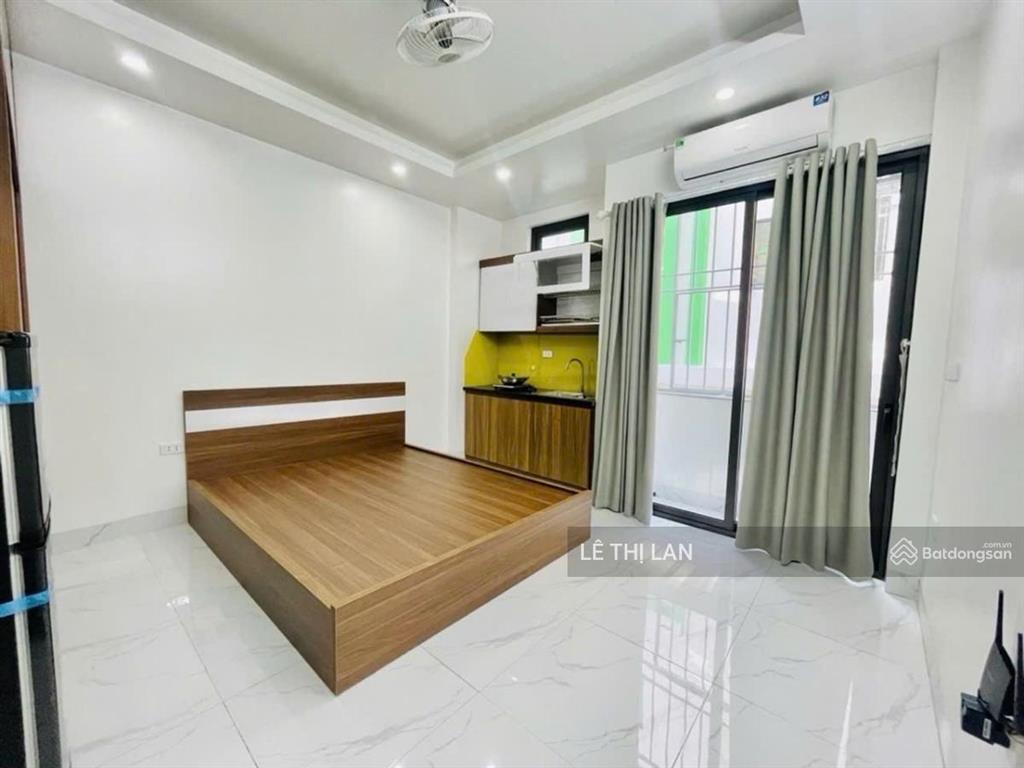 Bán tòa nhà thang máy 65m2 x 6 tầng 10 phòng thu nhập 40 tr/th ổn định ko qh sổ đỏ hbt full mới
