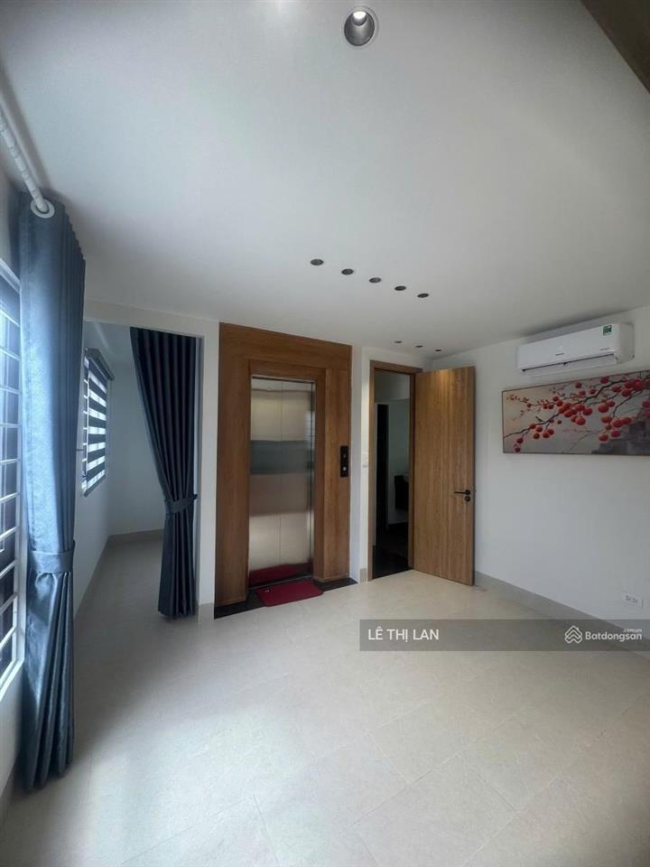 Bán nhà ko bị quy hoạch hơn 8 tỷ thang máy phố tôn đức thắng sổ đỏ 35m2 x 6 tầng xây mới có gpxd