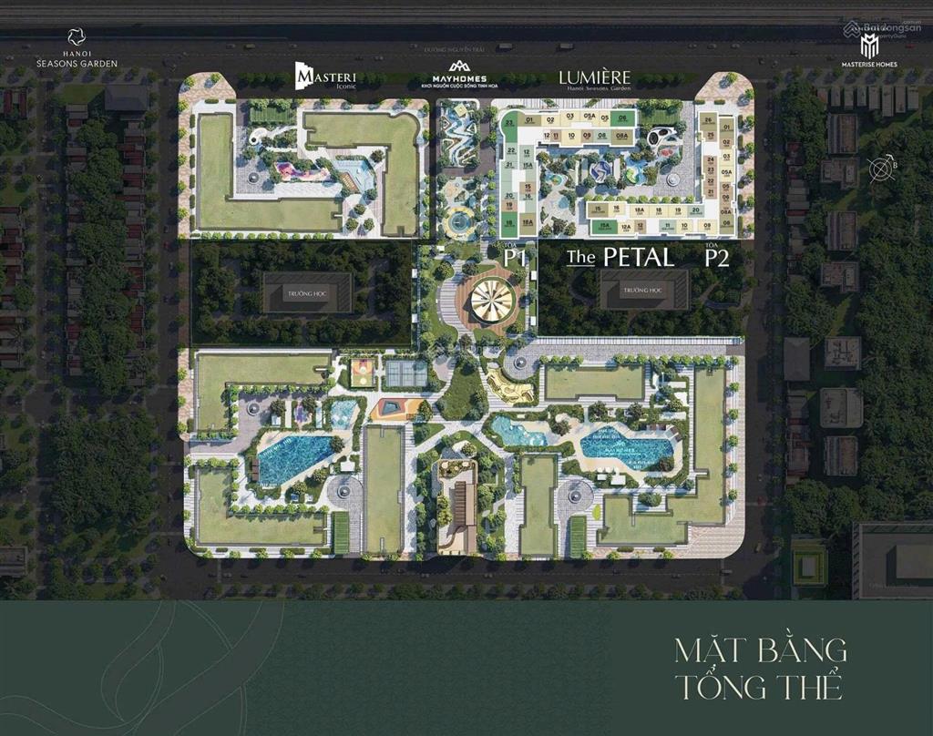 Nhận booking vinhomes masterise nguyễn trãi giã cực tốt chỉ từ 122tr  170tr/m2