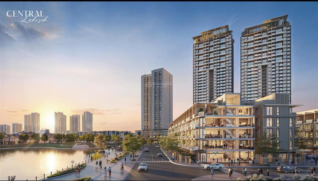 Chủ đầu tư ra hàng 20 căn vị trí đẹp dự án central lakeside, giá cực tốt 380tr/m2 cả xây dựng