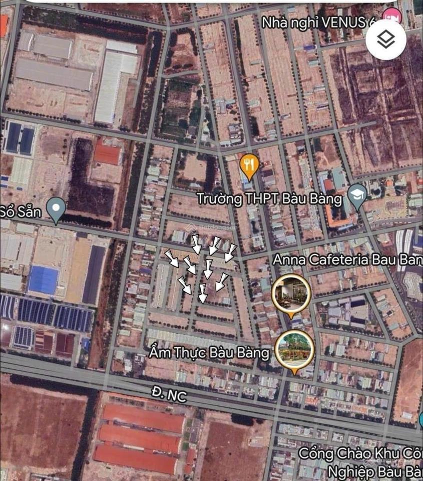 Ngộp ngân hàng bán rẻ lô đất cạnh chợ bàu bàng giá chỉ 1tỷ060tr