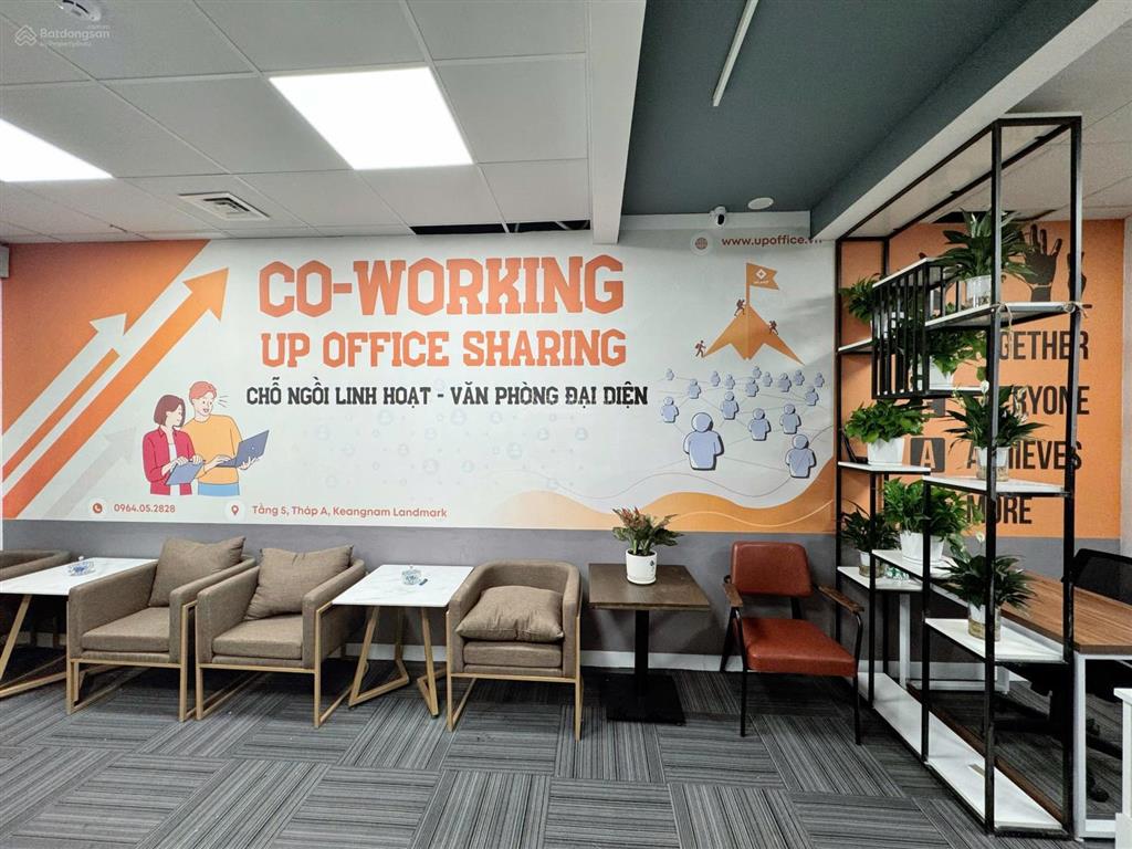 Văn phòng trọn gói full đồ, view đẹp tại duy tân, cầu giấy dt 50m2 giá 2 triệu/pax/tháng