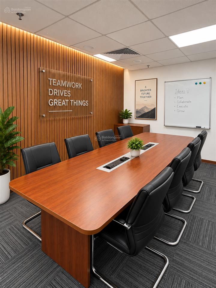 Cho thuê văn phòng trọn gói, chỗ ngồi, coworking space phù hợp từ 1  10ng tại tòa việt á, duy tân