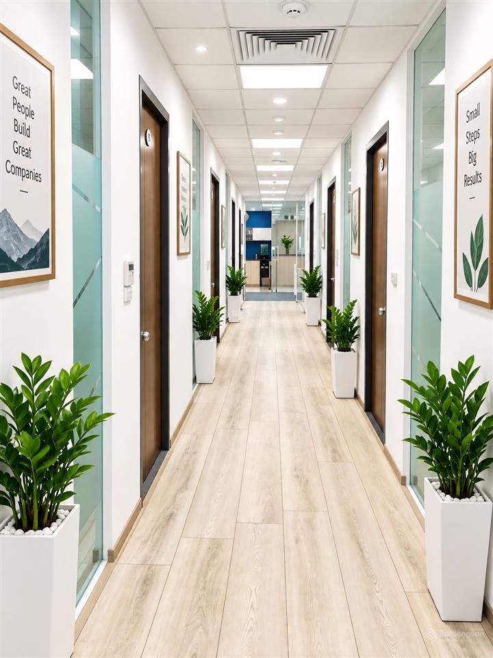 Cho thuê văn phòng trọn gói, chỗ ngồi, coworking space phù hợp từ 1  10ng tại tòa việt á, duy tân