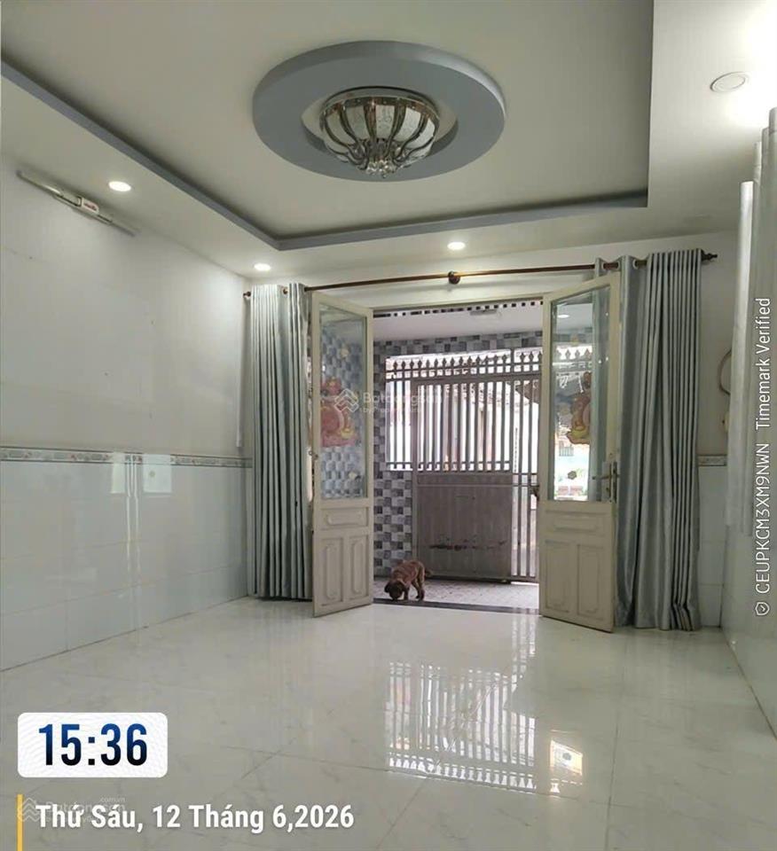 Dương bá trạc  54m² hẻm thông xe hơi 4m  sang q5 chỉ 1p  chỉ 5,89 tỷ tl