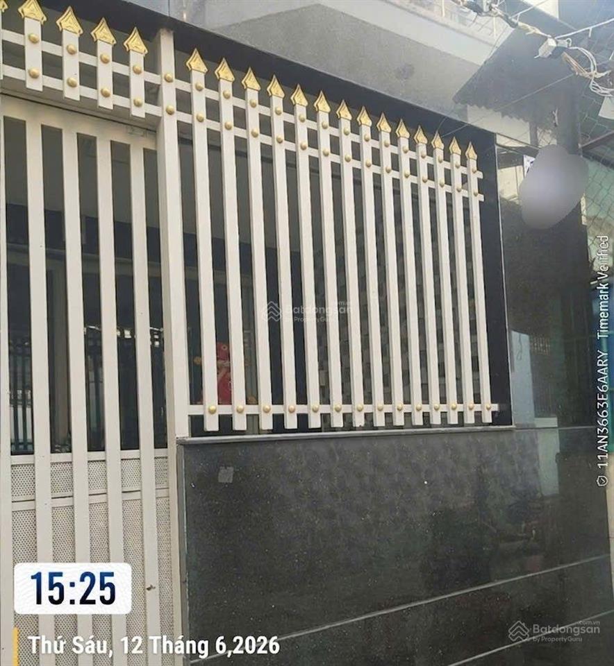 Dương bá trạc  54m² hẻm thông xe hơi 4m  sang q5 chỉ 1p  chỉ 5,89 tỷ tl
