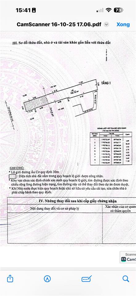 Mặt tiền kinh doanh đường âu cơ, p14 tân bình đoạn đẹp, công nhận 100m2, giá 14,5 tỷ