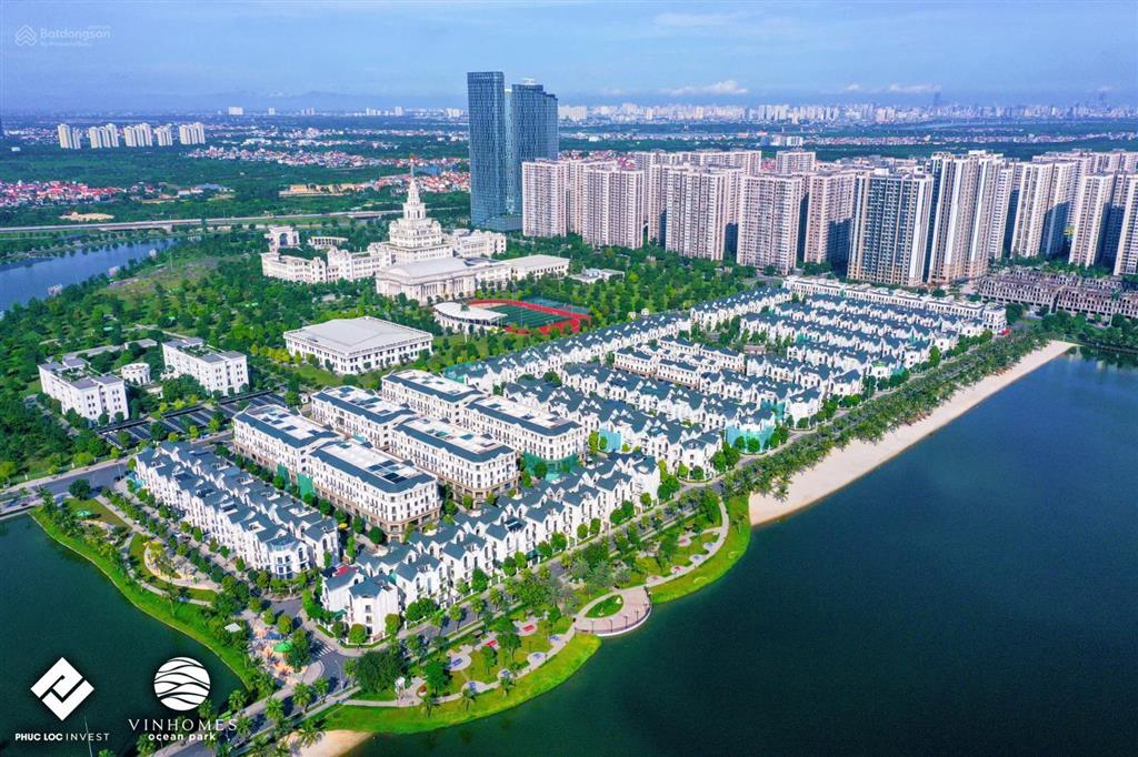 Cần bán gấp căn song lập view hồ giá tốt nhát vinhomes ocean park gia lâm