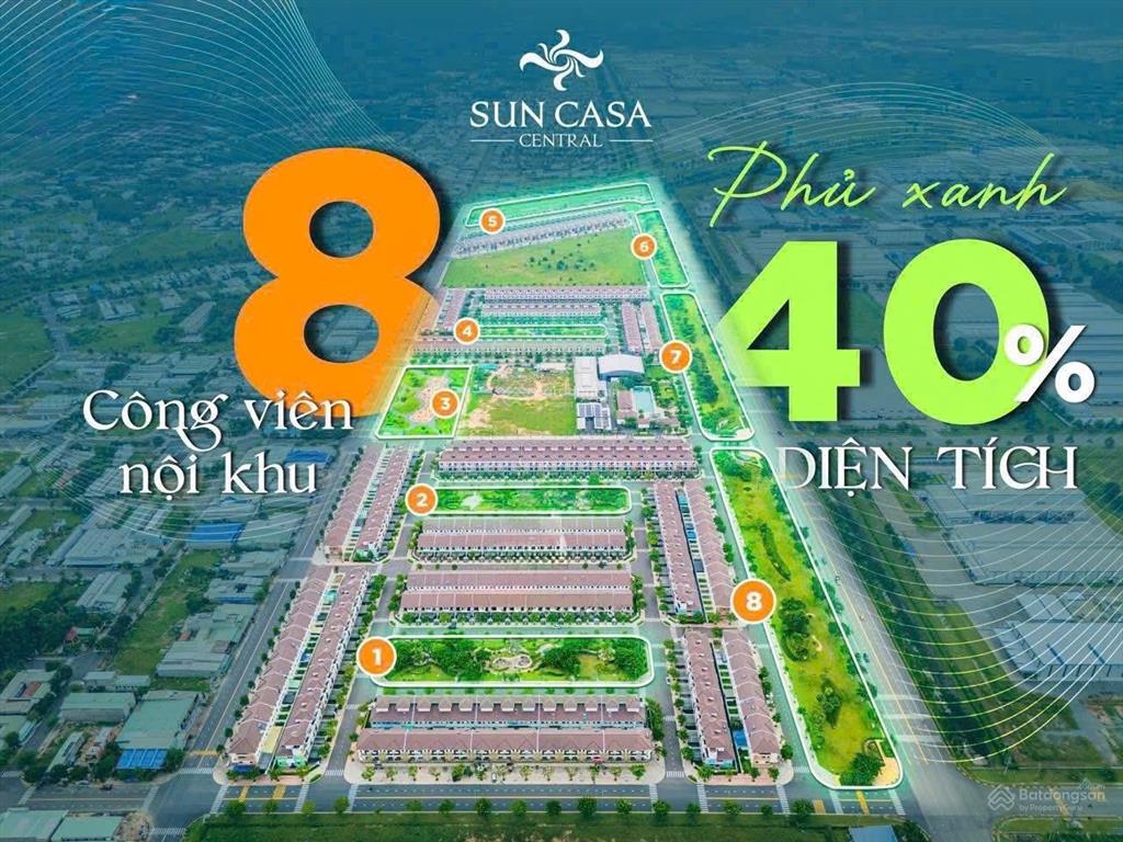 Cần bán căn liền kề 3 tầng giá tốt tại sun casa central