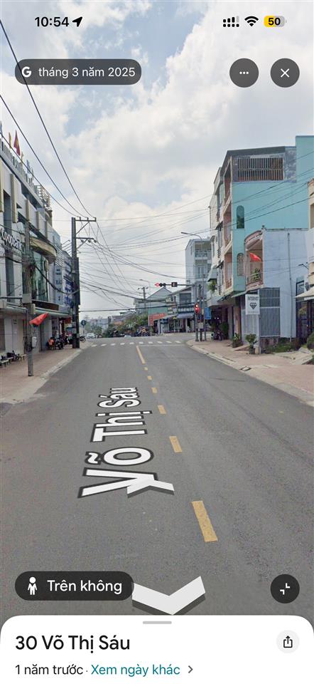 Nhà mặt tiền võ thị sáu  ngay tt chợ p2 thích hợp kinh doanh