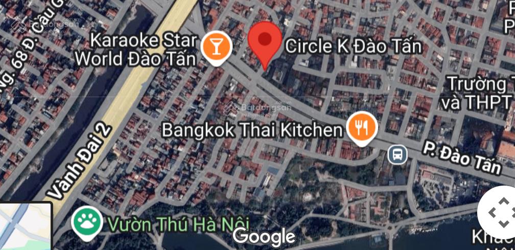 Bán đất phân lô phố đào tấn, ba đình, hà nội. diện tích 80m2, mặt tiền ~5m, 2 mt. giá 30.5tỷ(tl)