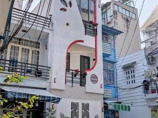 Hẻm xe hơi đường nguyễn văn đậu, 40m2x4 tầng btct, hẻm trước nhà 6m, nở hậu đẹp