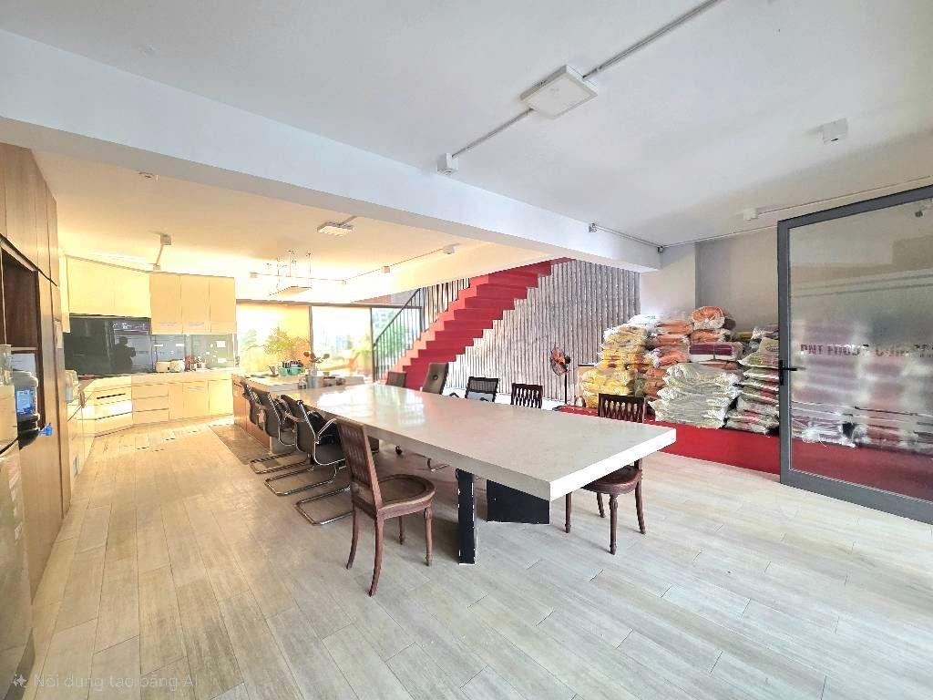 Khu biệt thự phân lô ven sông, xe tải quay đầu, ngang 8m, 143m2 x 4 tầng bề thế