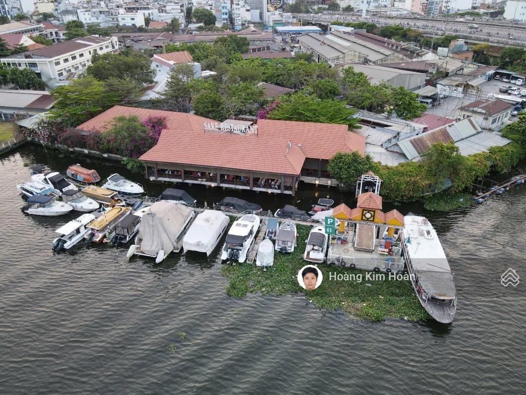 Vị trí kim cương có 1 0 2, nhà hàng cây sake bình thạnh, view sông sài gòn, có bến đậu du thuyền