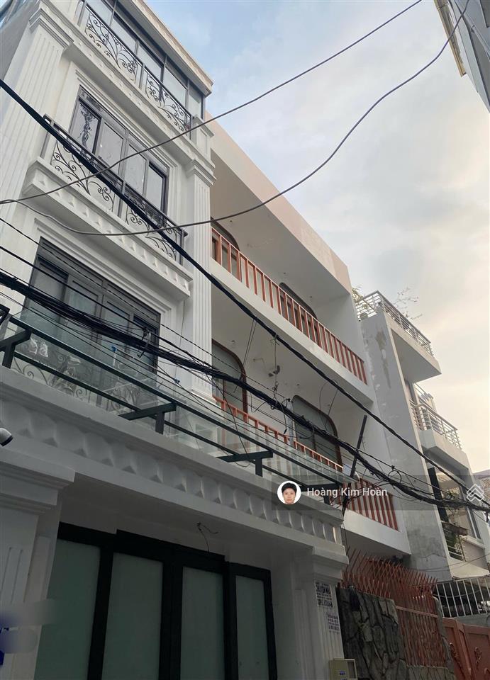 Hxh 1 trục sát mặt tiền, 4x20m2, 4 tầng với 13 phòng chdv đang cho thuê khoáng ~60tr/tháng