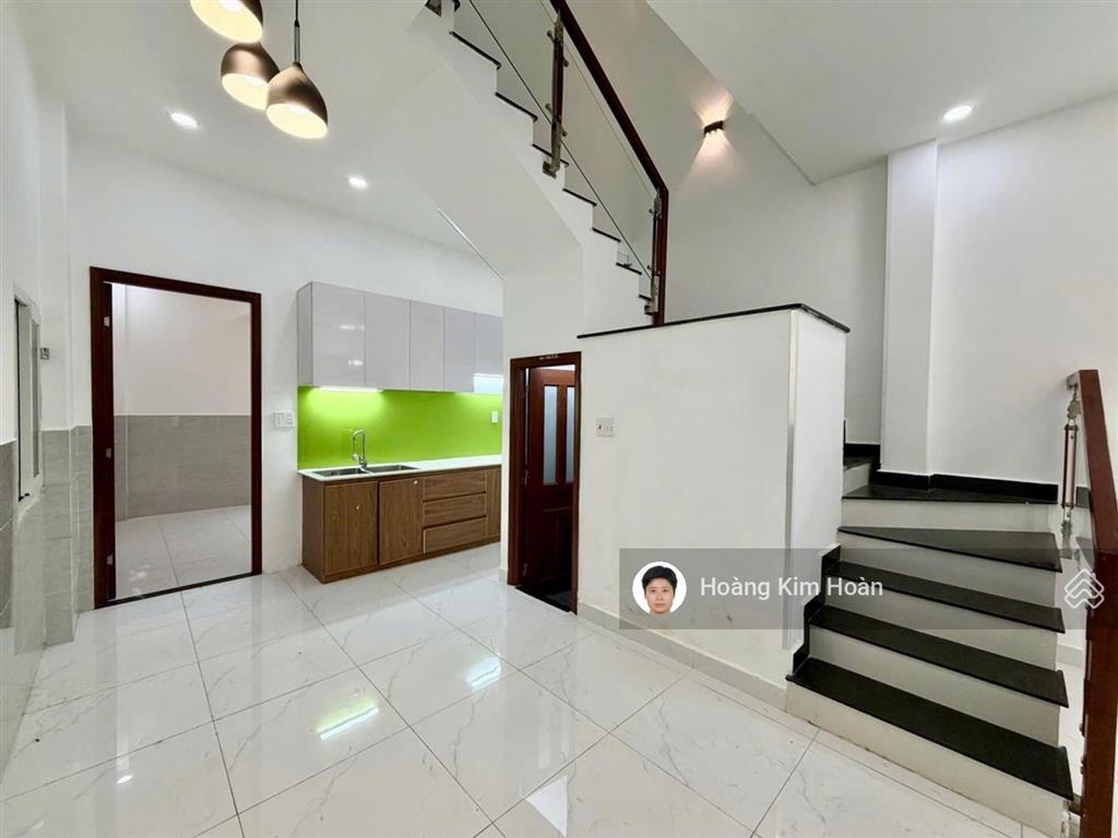 Hẻm 3m 2 căn ra hẻm xe tải tránh, 46m2x2 tầng đúc (có phòng trệt), nhà mới cứng ngang hơn 4m bề thế