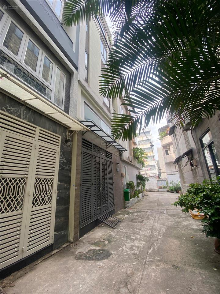 Ô tô ngủ nhà, sát mặt tiền chu văn an, ngang khủng gần 5m, nở hậu, 5 tầng đúc nhà đẹp bề thế