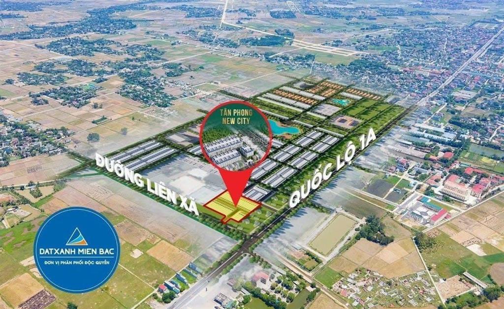 Đất nền trung tâm cạnh ecopark tân phong, quảng xương giá 2,1 tỷ/lô