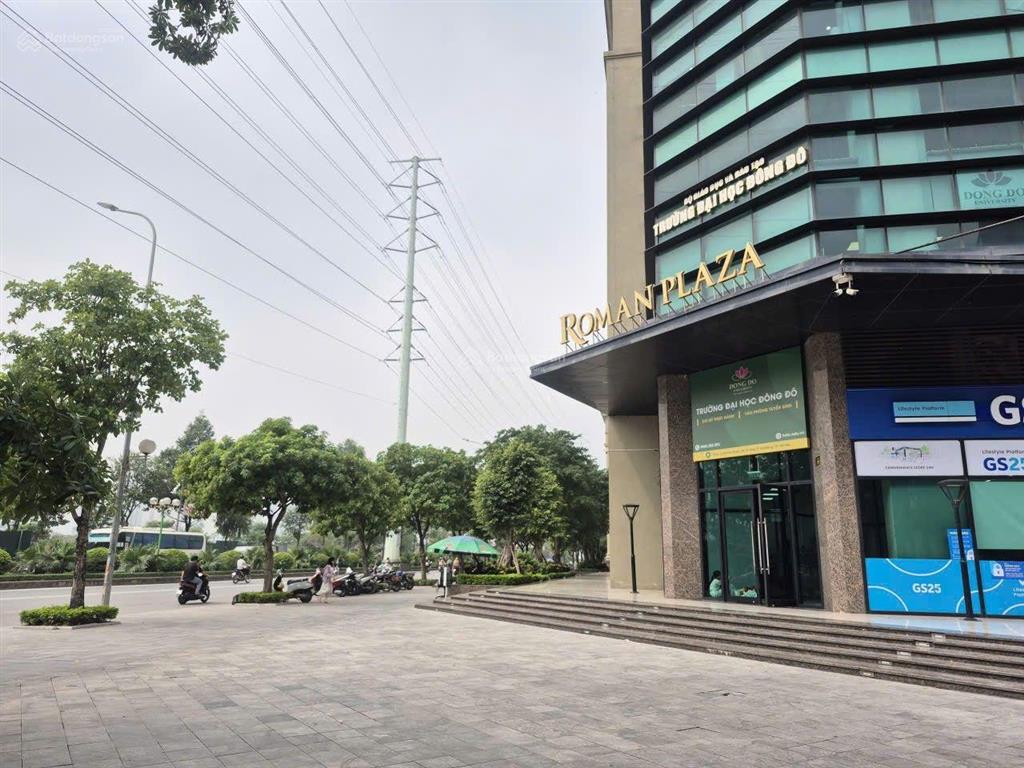 Sàn thương mại roman plaza tố hữu, hà đông vị trí đắc địa kinh doanh đỉnh sổ đỏ lâu dài 200m2