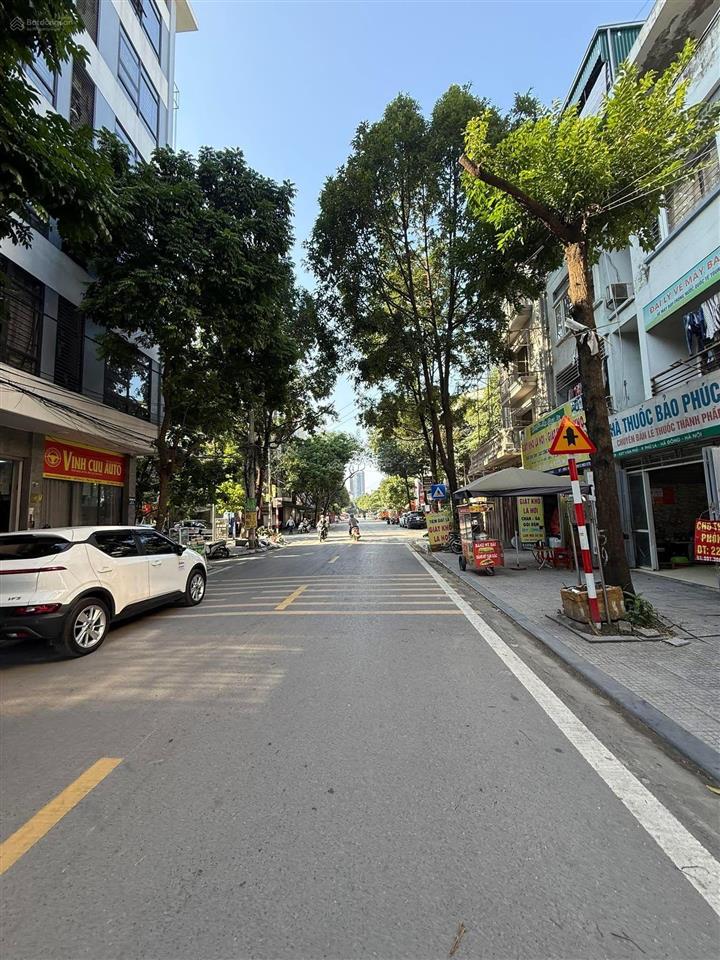 Bán nhà mặt phố văn phú hà đông phân lô vỉa hè rộng kinh doanh đa dạng 75m 23 tỷ