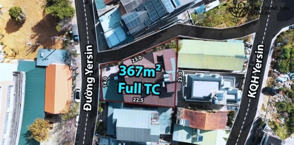 Nhà biệt thự hai mặt tiền kqh yersin 367m2 hạ hơn 10 tỷ bán gấp dòng tiền hơn 50tr/tháng