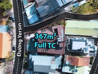 Nhà biệt thự hai mặt tiền kqh yersin 367m2 hạ hơn 10 tỷ bán gấp dòng tiền hơn 50tr/tháng