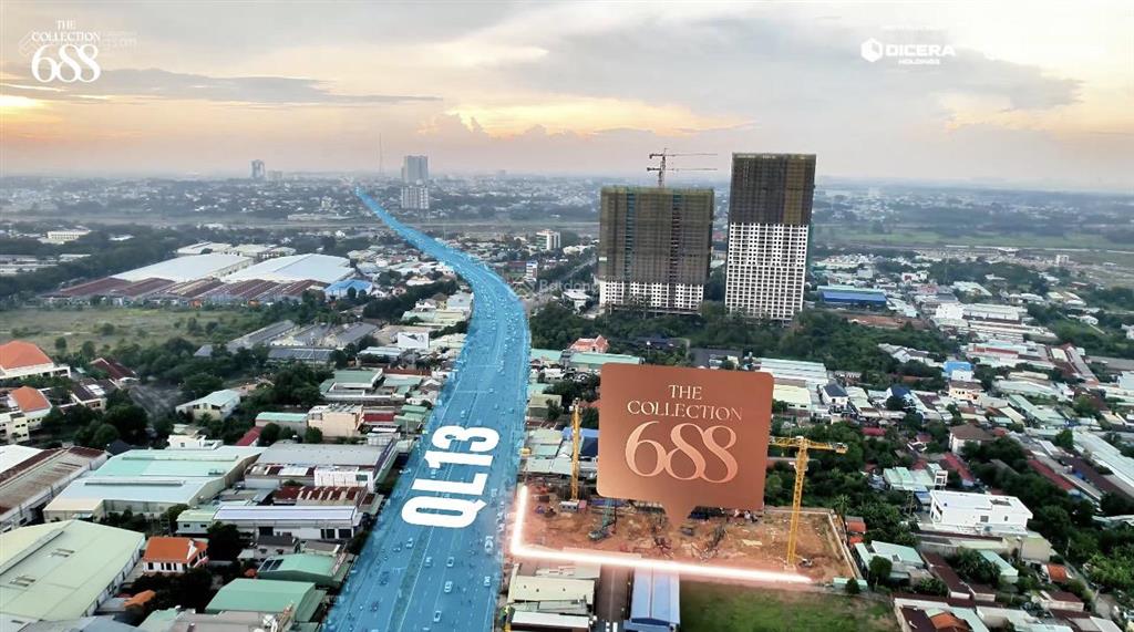 Dicera ra mắt giới hạn 688 căn hộ, căn 2pn trả trước 156 triệu  booking sớm được ck 5%.  ngay