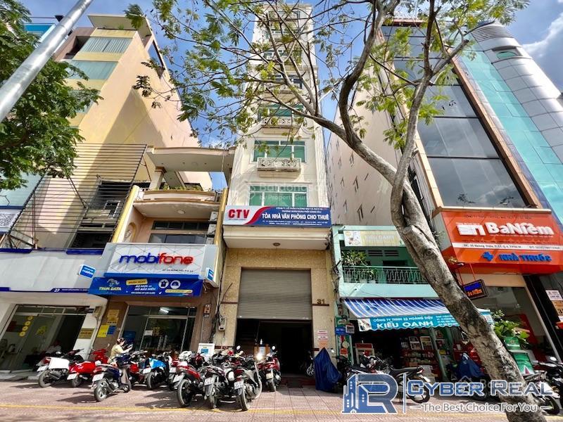 Chính chủ bán 31 hoàng diệu 4.5x24 1 trệt 9 lầu, đang khai thác 200tr, giá 65 tỉ.  0911 039 ***