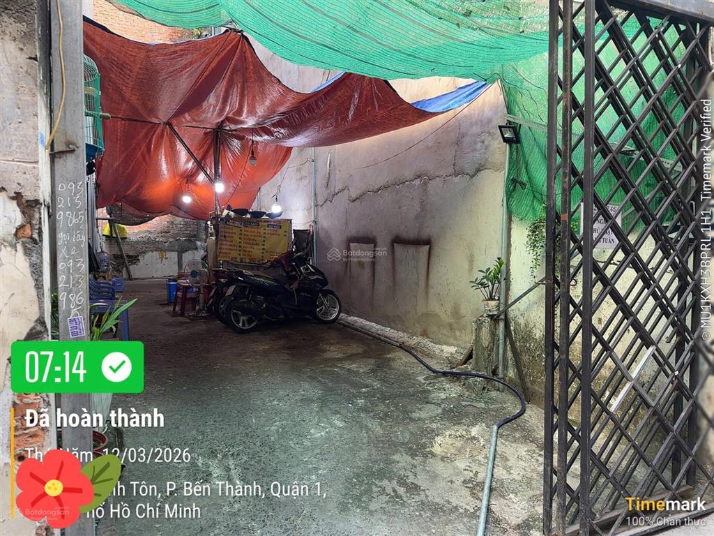 Cực hiếm! bán lô đất sát chợ bến thành  vài bước tới mt lê thánh tôn, q1. chỉ 22 tỷ. tl