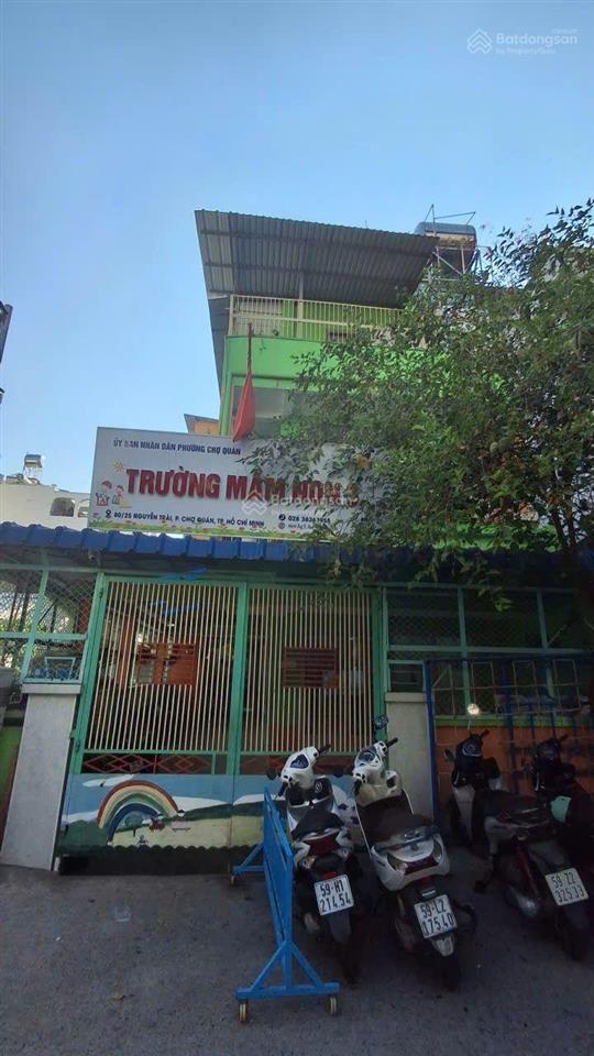 Bán đất tặng nhà. hxt nguyễn trãi q5  ngang 5m  dt 120m  đc xây hầm  5 tầng. chỉ 29.8 tỷ. tl.