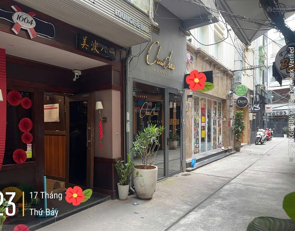 Giảm sốc 3 tỷ. chỉ còn 15,5 tỷ. siêu vị trí phố nhật lê thánh tôn  ngô văn năm  quận 1  4 tầng
