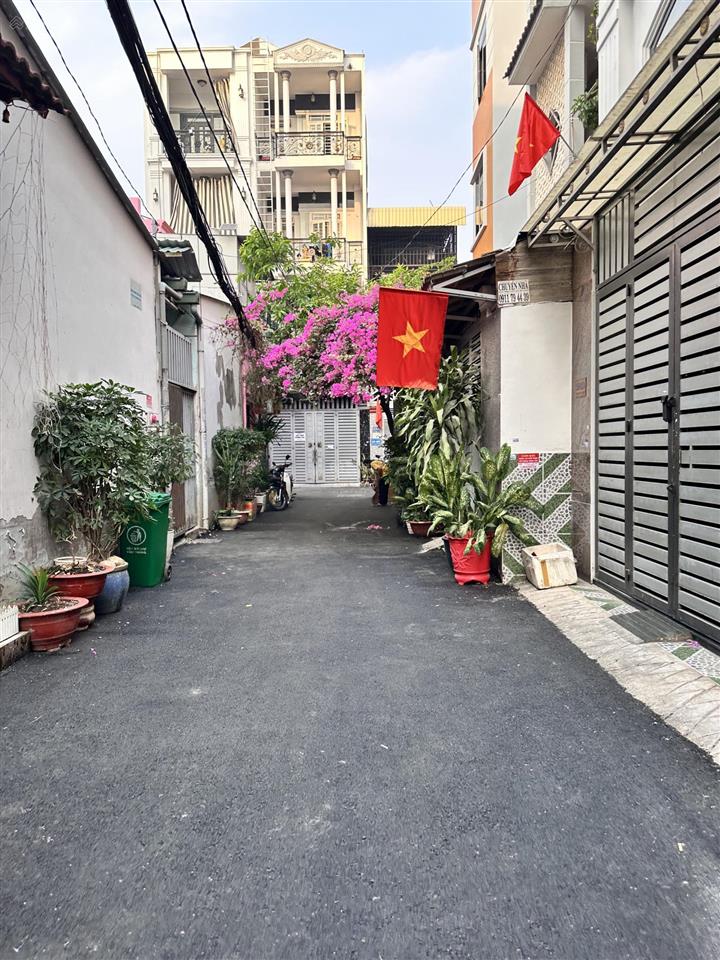 Bán nhà hxh hoàng bật đạt, p.15, tân bình, 45m2, 4 tầng, nhà mới, khu dân trí cao, sổ vuông, 7,5 tỷ