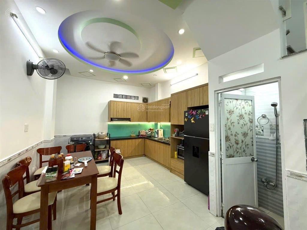 Bán nhà hxh quang trung, 60m2, 2 tầng bê tông kiên cố, khu phố phân lô an ninh, sổ vuông, 4,6 tỷ tl