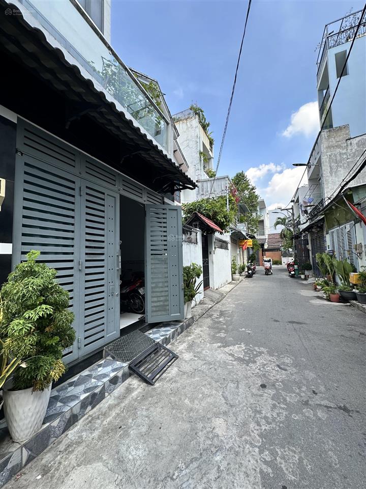 Bán nhà hẻm ô tô thông 6m nguyễn văn khối, 42m2 vuông, 4 tầng btct chính chủ xây ở, chỉ 6,9 tỷ tl