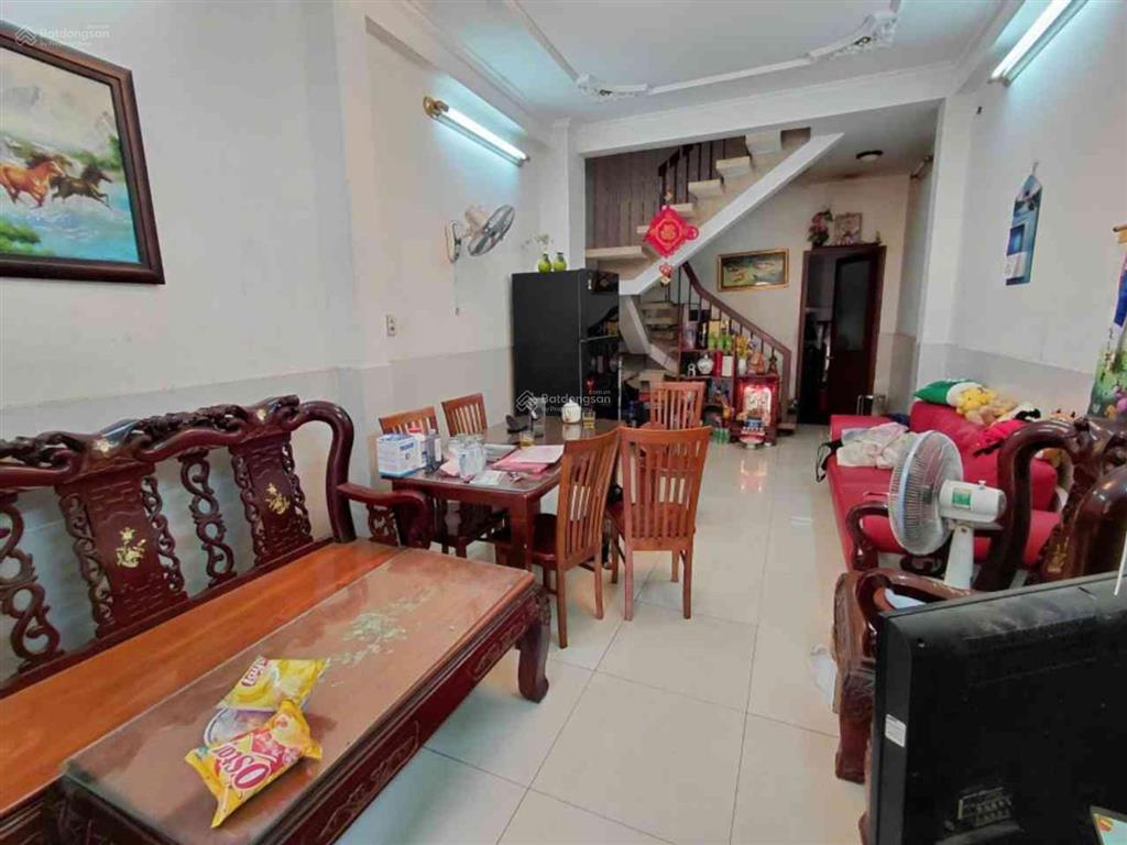 Chủ đi định cư  bán gấp nhà hxh 4 tầng phạm văn hai  55m2  khu dân trí  hẻm thông sạch  11,5 t
