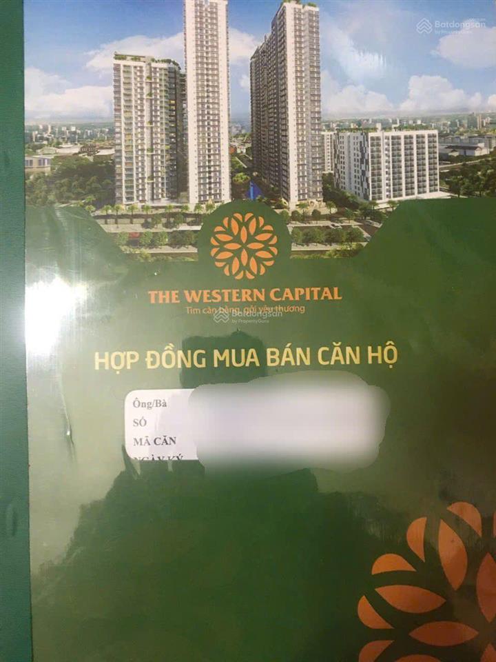 Căn hộ tầng 9, chung cư western capital, 65m2