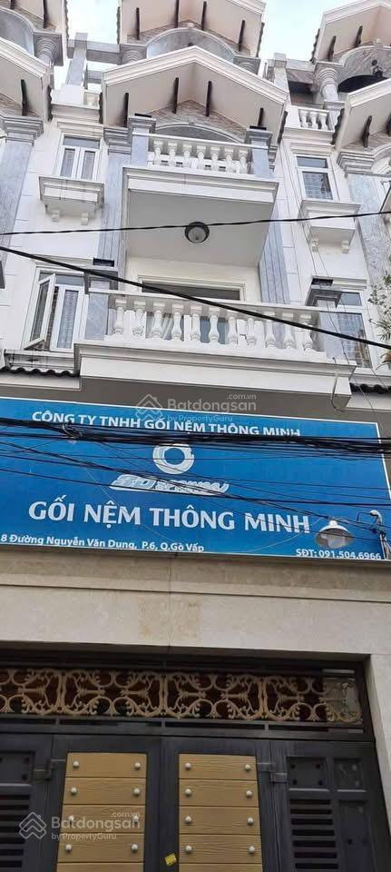 Cho thuê nhà 20/ hxh nguyễn văn dung p6 gò vấp 4m x 17m 4pn 4wc