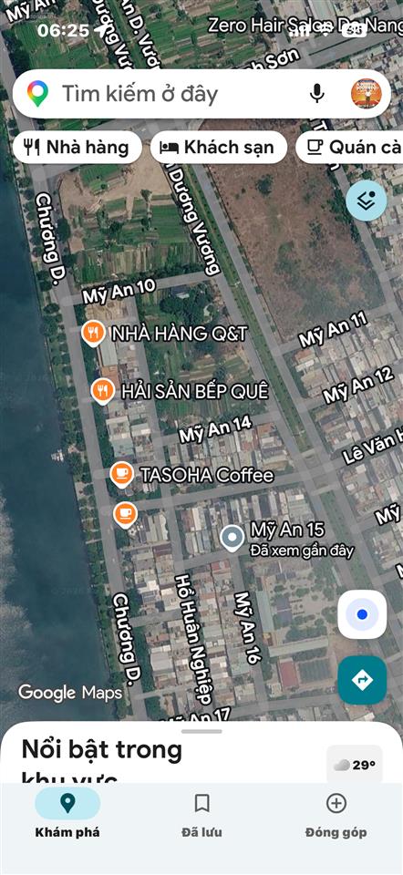 Bán nhà 2 tầng đường mỹ an 15 khu công trình phục vụ lễ hội pháo hoa