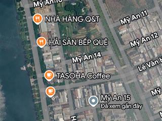 Bán nhà 2 tầng đường mỹ an 15 khu công trình phục vụ lễ hội pháo hoa